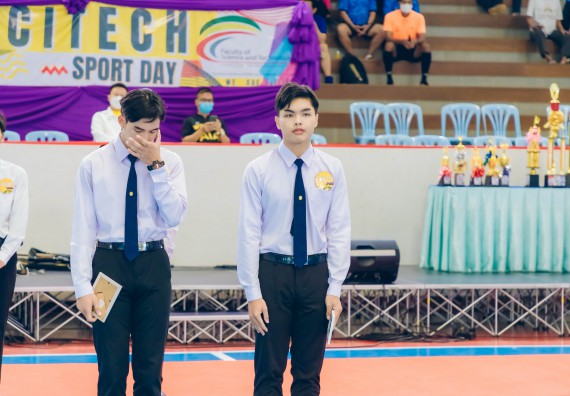 ภาพกิจกรรมคณะวิทยาศาสตร์และเทคโนโลยี จัดโครงการกีฬาสานสัมพันธ์ SCITECH SPORT DAY 2022 คณะวิทยาศาสตร์และเทคโนโลยี มหาวิทยาลัยราชภัฏกำแพงเพชร