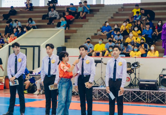 ภาพกิจกรรมคณะวิทยาศาสตร์และเทคโนโลยี จัดโครงการกีฬาสานสัมพันธ์ SCITECH SPORT DAY 2022 คณะวิทยาศาสตร์และเทคโนโลยี มหาวิทยาลัยราชภัฏกำแพงเพชร