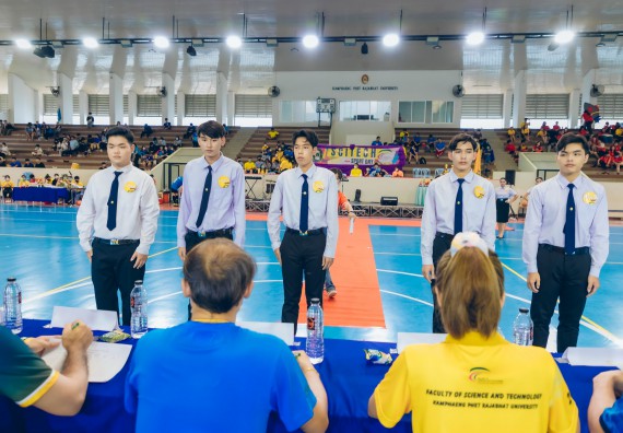 ภาพกิจกรรมคณะวิทยาศาสตร์และเทคโนโลยี จัดโครงการกีฬาสานสัมพันธ์ SCITECH SPORT DAY 2022 คณะวิทยาศาสตร์และเทคโนโลยี มหาวิทยาลัยราชภัฏกำแพงเพชร