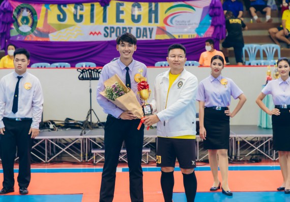 ภาพกิจกรรมคณะวิทยาศาสตร์และเทคโนโลยี จัดโครงการกีฬาสานสัมพันธ์ SCITECH SPORT DAY 2022 คณะวิทยาศาสตร์และเทคโนโลยี มหาวิทยาลัยราชภัฏกำแพงเพชร