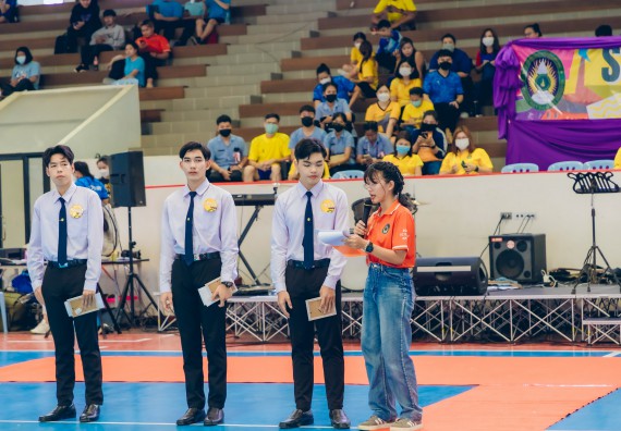 ภาพกิจกรรมคณะวิทยาศาสตร์และเทคโนโลยี จัดโครงการกีฬาสานสัมพันธ์ SCITECH SPORT DAY 2022 คณะวิทยาศาสตร์และเทคโนโลยี มหาวิทยาลัยราชภัฏกำแพงเพชร