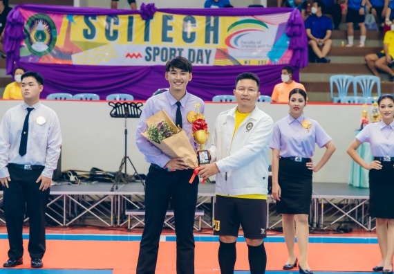 ภาพกิจกรรมคณะวิทยาศาสตร์และเทคโนโลยี จัดโครงการกีฬาสานสัมพันธ์ SCITECH SPORT DAY 2022 คณะวิทยาศาสตร์และเทคโนโลยี มหาวิทยาลัยราชภัฏกำแพงเพชร