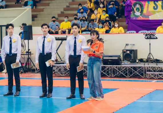 ภาพกิจกรรมคณะวิทยาศาสตร์และเทคโนโลยี จัดโครงการกีฬาสานสัมพันธ์ SCITECH SPORT DAY 2022 คณะวิทยาศาสตร์และเทคโนโลยี มหาวิทยาลัยราชภัฏกำแพงเพชร