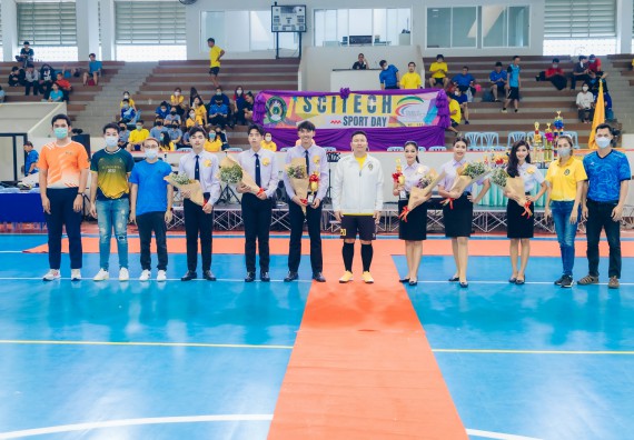 ภาพกิจกรรมคณะวิทยาศาสตร์และเทคโนโลยี จัดโครงการกีฬาสานสัมพันธ์ SCITECH SPORT DAY 2022 คณะวิทยาศาสตร์และเทคโนโลยี มหาวิทยาลัยราชภัฏกำแพงเพชร