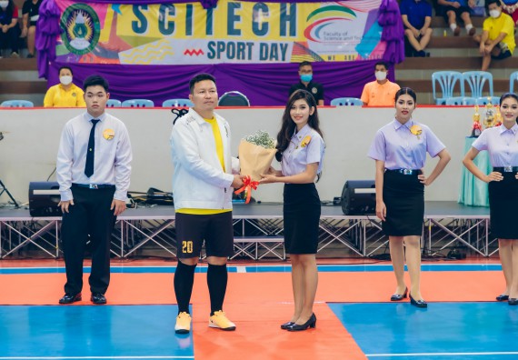 ภาพกิจกรรมคณะวิทยาศาสตร์และเทคโนโลยี จัดโครงการกีฬาสานสัมพันธ์ SCITECH SPORT DAY 2022 คณะวิทยาศาสตร์และเทคโนโลยี มหาวิทยาลัยราชภัฏกำแพงเพชร