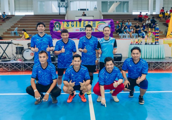 ภาพกิจกรรมคณะวิทยาศาสตร์และเทคโนโลยี จัดโครงการกีฬาสานสัมพันธ์ SCITECH SPORT DAY 2022 คณะวิทยาศาสตร์และเทคโนโลยี มหาวิทยาลัยราชภัฏกำแพงเพชร