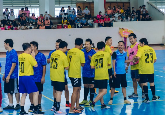 ภาพกิจกรรมคณะวิทยาศาสตร์และเทคโนโลยี จัดโครงการกีฬาสานสัมพันธ์ SCITECH SPORT DAY 2022 คณะวิทยาศาสตร์และเทคโนโลยี มหาวิทยาลัยราชภัฏกำแพงเพชร