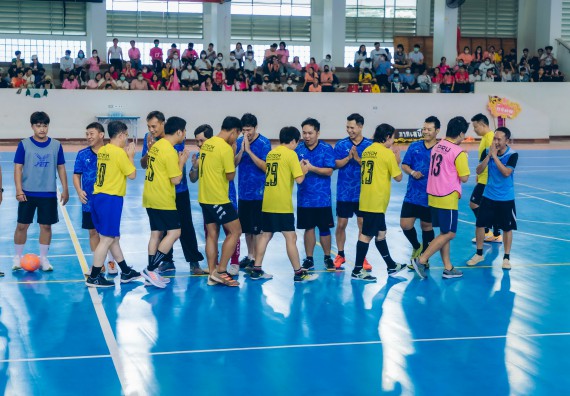 ภาพกิจกรรมคณะวิทยาศาสตร์และเทคโนโลยี จัดโครงการกีฬาสานสัมพันธ์ SCITECH SPORT DAY 2022 คณะวิทยาศาสตร์และเทคโนโลยี มหาวิทยาลัยราชภัฏกำแพงเพชร