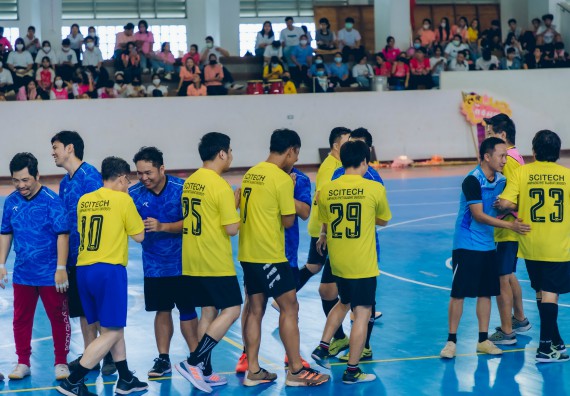 ภาพกิจกรรมคณะวิทยาศาสตร์และเทคโนโลยี จัดโครงการกีฬาสานสัมพันธ์ SCITECH SPORT DAY 2022 คณะวิทยาศาสตร์และเทคโนโลยี มหาวิทยาลัยราชภัฏกำแพงเพชร