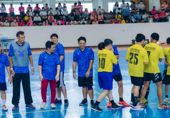 ภาพกิจกรรมคณะวิทยาศาสตร์และเทคโนโลยี จัดโครงการกีฬาสานสัมพันธ์ SCITECH SPORT DAY 2022 คณะวิทยาศาสตร์และเทคโนโลยี มหาวิทยาลัยราชภัฏกำแพงเพชร