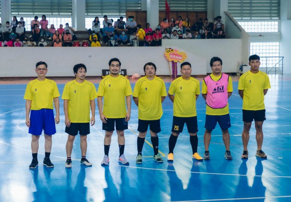 ภาพกิจกรรมคณะวิทยาศาสตร์และเทคโนโลยี จัดโครงการกีฬาสานสัมพันธ์ SCITECH SPORT DAY 2022 คณะวิทยาศาสตร์และเทคโนโลยี มหาวิทยาลัยราชภัฏกำแพงเพชร