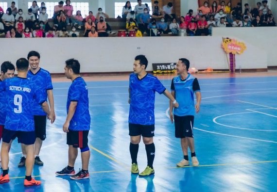 ภาพกิจกรรมคณะวิทยาศาสตร์และเทคโนโลยี จัดโครงการกีฬาสานสัมพันธ์ SCITECH SPORT DAY 2022 คณะวิทยาศาสตร์และเทคโนโลยี มหาวิทยาลัยราชภัฏกำแพงเพชร