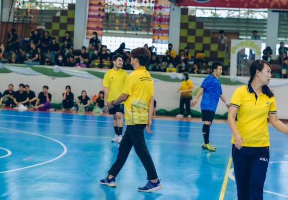 ภาพกิจกรรมคณะวิทยาศาสตร์และเทคโนโลยี จัดโครงการกีฬาสานสัมพันธ์ SCITECH SPORT DAY 2022 คณะวิทยาศาสตร์และเทคโนโลยี มหาวิทยาลัยราชภัฏกำแพงเพชร