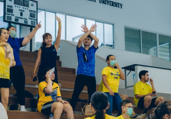 ภาพกิจกรรมคณะวิทยาศาสตร์และเทคโนโลยี จัดโครงการกีฬาสานสัมพันธ์ SCITECH SPORT DAY 2022 คณะวิทยาศาสตร์และเทคโนโลยี มหาวิทยาลัยราชภัฏกำแพงเพชร