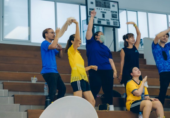 ภาพกิจกรรมคณะวิทยาศาสตร์และเทคโนโลยี จัดโครงการกีฬาสานสัมพันธ์ SCITECH SPORT DAY 2022 คณะวิทยาศาสตร์และเทคโนโลยี มหาวิทยาลัยราชภัฏกำแพงเพชร