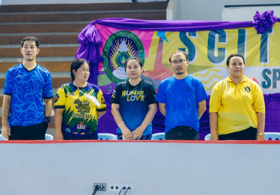 ภาพกิจกรรมคณะวิทยาศาสตร์และเทคโนโลยี จัดโครงการกีฬาสานสัมพันธ์ SCITECH SPORT DAY 2022 คณะวิทยาศาสตร์และเทคโนโลยี มหาวิทยาลัยราชภัฏกำแพงเพชร