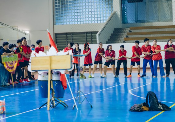 ภาพกิจกรรมคณะวิทยาศาสตร์และเทคโนโลยี จัดโครงการกีฬาสานสัมพันธ์ SCITECH SPORT DAY 2022 คณะวิทยาศาสตร์และเทคโนโลยี มหาวิทยาลัยราชภัฏกำแพงเพชร