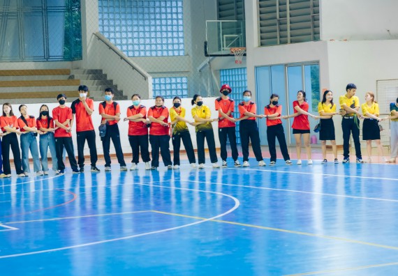 ภาพกิจกรรมคณะวิทยาศาสตร์และเทคโนโลยี จัดโครงการกีฬาสานสัมพันธ์ SCITECH SPORT DAY 2022 คณะวิทยาศาสตร์และเทคโนโลยี มหาวิทยาลัยราชภัฏกำแพงเพชร