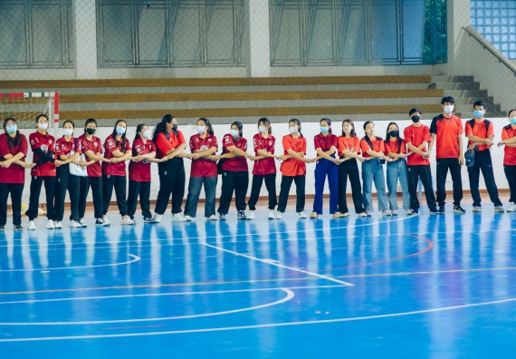 ภาพกิจกรรมคณะวิทยาศาสตร์และเทคโนโลยี จัดโครงการกีฬาสานสัมพันธ์ SCITECH SPORT DAY 2022 คณะวิทยาศาสตร์และเทคโนโลยี มหาวิทยาลัยราชภัฏกำแพงเพชร