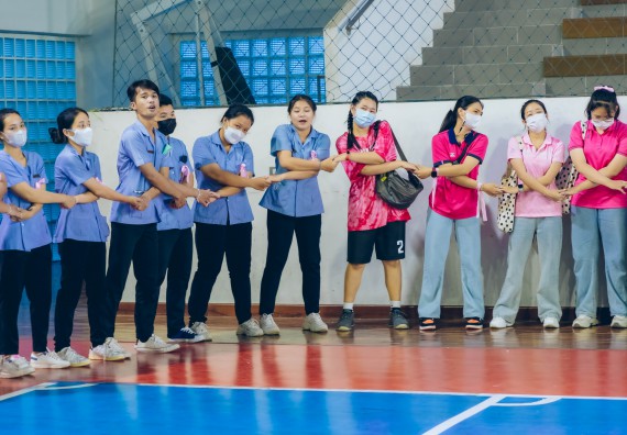 ภาพกิจกรรมคณะวิทยาศาสตร์และเทคโนโลยี จัดโครงการกีฬาสานสัมพันธ์ SCITECH SPORT DAY 2022 คณะวิทยาศาสตร์และเทคโนโลยี มหาวิทยาลัยราชภัฏกำแพงเพชร