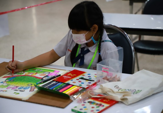 ภาพกิจกรรม  คณะวิทยาศาสตร์และเทคโนโลยีมหาวิทยาลัยราชภัฏกำแพงเพชร จัดงานสัปดาห์วิทยาศาสตร์แห่งชาติ ส่วนภูมิภาค ประจำปี 2565