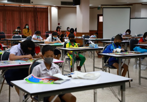 ภาพกิจกรรม  คณะวิทยาศาสตร์และเทคโนโลยีมหาวิทยาลัยราชภัฏกำแพงเพชร จัดงานสัปดาห์วิทยาศาสตร์แห่งชาติ ส่วนภูมิภาค ประจำปี 2565