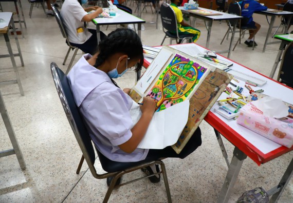 ภาพกิจกรรม  คณะวิทยาศาสตร์และเทคโนโลยีมหาวิทยาลัยราชภัฏกำแพงเพชร จัดงานสัปดาห์วิทยาศาสตร์แห่งชาติ ส่วนภูมิภาค ประจำปี 2565