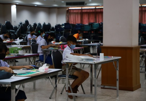 ภาพกิจกรรม  คณะวิทยาศาสตร์และเทคโนโลยีมหาวิทยาลัยราชภัฏกำแพงเพชร จัดงานสัปดาห์วิทยาศาสตร์แห่งชาติ ส่วนภูมิภาค ประจำปี 2565