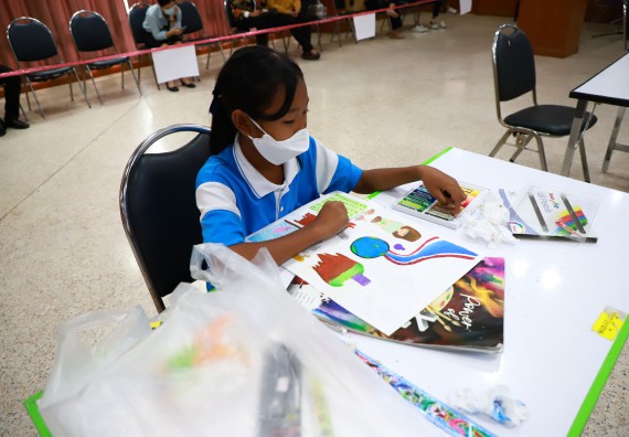 ภาพกิจกรรม  คณะวิทยาศาสตร์และเทคโนโลยีมหาวิทยาลัยราชภัฏกำแพงเพชร จัดงานสัปดาห์วิทยาศาสตร์แห่งชาติ ส่วนภูมิภาค ประจำปี 2565