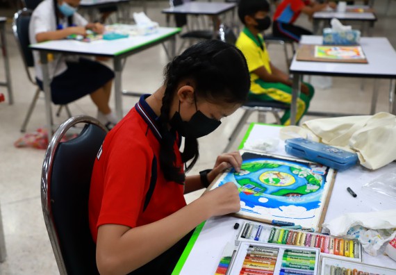 ภาพกิจกรรม  คณะวิทยาศาสตร์และเทคโนโลยีมหาวิทยาลัยราชภัฏกำแพงเพชร จัดงานสัปดาห์วิทยาศาสตร์แห่งชาติ ส่วนภูมิภาค ประจำปี 2565