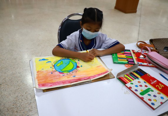 ภาพกิจกรรม  คณะวิทยาศาสตร์และเทคโนโลยีมหาวิทยาลัยราชภัฏกำแพงเพชร จัดงานสัปดาห์วิทยาศาสตร์แห่งชาติ ส่วนภูมิภาค ประจำปี 2565