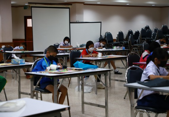 ภาพกิจกรรม  คณะวิทยาศาสตร์และเทคโนโลยีมหาวิทยาลัยราชภัฏกำแพงเพชร จัดงานสัปดาห์วิทยาศาสตร์แห่งชาติ ส่วนภูมิภาค ประจำปี 2565