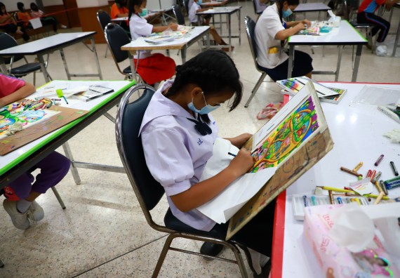 ภาพกิจกรรม  คณะวิทยาศาสตร์และเทคโนโลยีมหาวิทยาลัยราชภัฏกำแพงเพชร จัดงานสัปดาห์วิทยาศาสตร์แห่งชาติ ส่วนภูมิภาค ประจำปี 2565