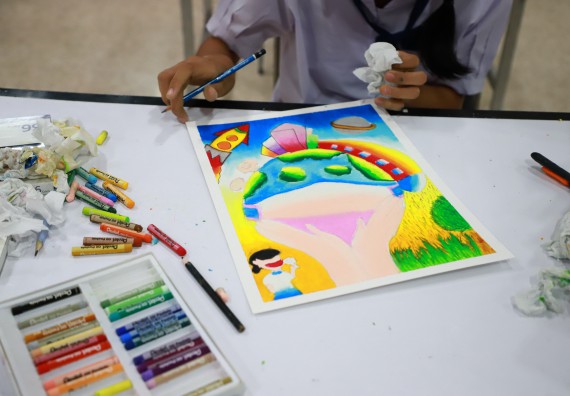 ภาพกิจกรรม  คณะวิทยาศาสตร์และเทคโนโลยีมหาวิทยาลัยราชภัฏกำแพงเพชร จัดงานสัปดาห์วิทยาศาสตร์แห่งชาติ ส่วนภูมิภาค ประจำปี 2565