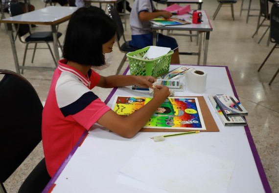 ภาพกิจกรรม  คณะวิทยาศาสตร์และเทคโนโลยีมหาวิทยาลัยราชภัฏกำแพงเพชร จัดงานสัปดาห์วิทยาศาสตร์แห่งชาติ ส่วนภูมิภาค ประจำปี 2565