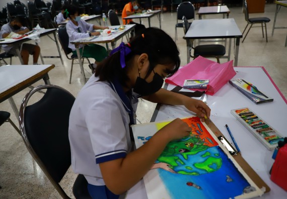 ภาพกิจกรรม  คณะวิทยาศาสตร์และเทคโนโลยีมหาวิทยาลัยราชภัฏกำแพงเพชร จัดงานสัปดาห์วิทยาศาสตร์แห่งชาติ ส่วนภูมิภาค ประจำปี 2565