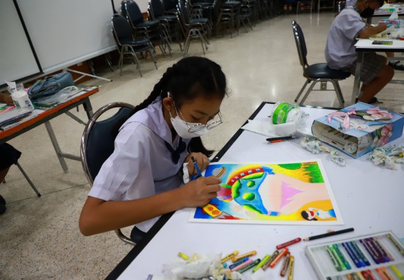 ภาพกิจกรรม  คณะวิทยาศาสตร์และเทคโนโลยีมหาวิทยาลัยราชภัฏกำแพงเพชร จัดงานสัปดาห์วิทยาศาสตร์แห่งชาติ ส่วนภูมิภาค ประจำปี 2565