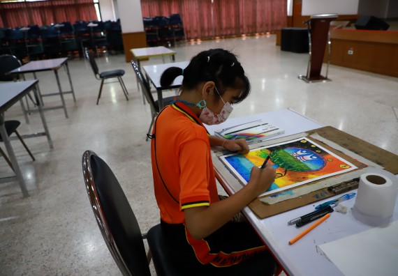 ภาพกิจกรรม  คณะวิทยาศาสตร์และเทคโนโลยีมหาวิทยาลัยราชภัฏกำแพงเพชร จัดงานสัปดาห์วิทยาศาสตร์แห่งชาติ ส่วนภูมิภาค ประจำปี 2565