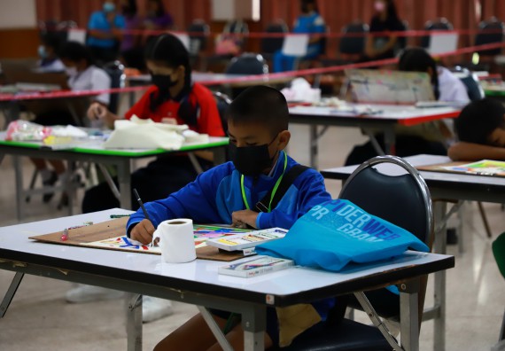 ภาพกิจกรรม  คณะวิทยาศาสตร์และเทคโนโลยีมหาวิทยาลัยราชภัฏกำแพงเพชร จัดงานสัปดาห์วิทยาศาสตร์แห่งชาติ ส่วนภูมิภาค ประจำปี 2565