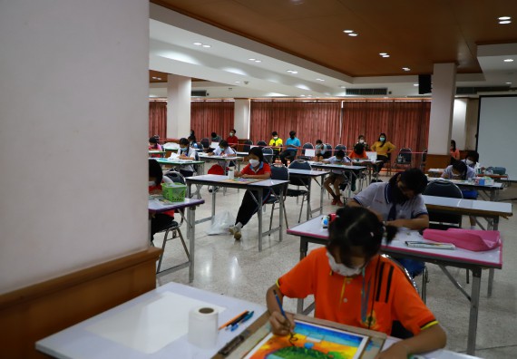 ภาพกิจกรรม  คณะวิทยาศาสตร์และเทคโนโลยีมหาวิทยาลัยราชภัฏกำแพงเพชร จัดงานสัปดาห์วิทยาศาสตร์แห่งชาติ ส่วนภูมิภาค ประจำปี 2565