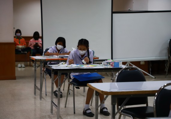 ภาพกิจกรรม  คณะวิทยาศาสตร์และเทคโนโลยีมหาวิทยาลัยราชภัฏกำแพงเพชร จัดงานสัปดาห์วิทยาศาสตร์แห่งชาติ ส่วนภูมิภาค ประจำปี 2565