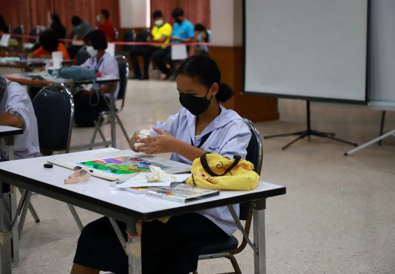 ภาพกิจกรรม  คณะวิทยาศาสตร์และเทคโนโลยีมหาวิทยาลัยราชภัฏกำแพงเพชร จัดงานสัปดาห์วิทยาศาสตร์แห่งชาติ ส่วนภูมิภาค ประจำปี 2565