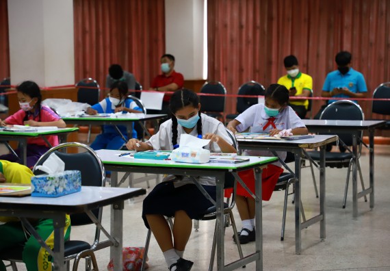 ภาพกิจกรรม  คณะวิทยาศาสตร์และเทคโนโลยีมหาวิทยาลัยราชภัฏกำแพงเพชร จัดงานสัปดาห์วิทยาศาสตร์แห่งชาติ ส่วนภูมิภาค ประจำปี 2565