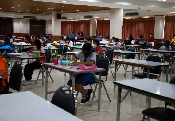 ภาพกิจกรรม  คณะวิทยาศาสตร์และเทคโนโลยีมหาวิทยาลัยราชภัฏกำแพงเพชร จัดงานสัปดาห์วิทยาศาสตร์แห่งชาติ ส่วนภูมิภาค ประจำปี 2565