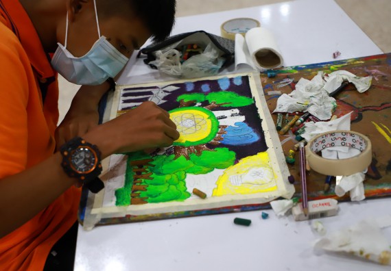 ภาพกิจกรรม  คณะวิทยาศาสตร์และเทคโนโลยีมหาวิทยาลัยราชภัฏกำแพงเพชร จัดงานสัปดาห์วิทยาศาสตร์แห่งชาติ ส่วนภูมิภาค ประจำปี 2565