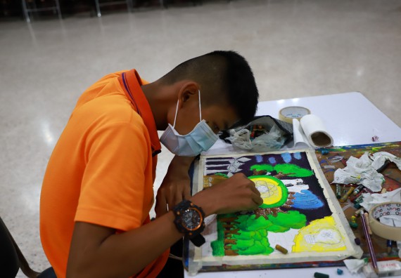 ภาพกิจกรรม  คณะวิทยาศาสตร์และเทคโนโลยีมหาวิทยาลัยราชภัฏกำแพงเพชร จัดงานสัปดาห์วิทยาศาสตร์แห่งชาติ ส่วนภูมิภาค ประจำปี 2565