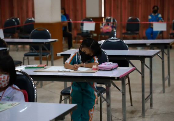 ภาพกิจกรรม  คณะวิทยาศาสตร์และเทคโนโลยีมหาวิทยาลัยราชภัฏกำแพงเพชร จัดงานสัปดาห์วิทยาศาสตร์แห่งชาติ ส่วนภูมิภาค ประจำปี 2565