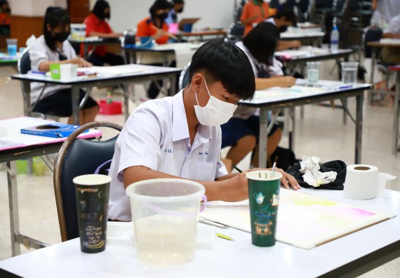 ภาพกิจกรรม  คณะวิทยาศาสตร์และเทคโนโลยีมหาวิทยาลัยราชภัฏกำแพงเพชร จัดงานสัปดาห์วิทยาศาสตร์แห่งชาติ ส่วนภูมิภาค ประจำปี 2565