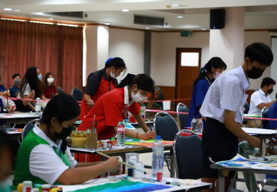 ภาพกิจกรรม  คณะวิทยาศาสตร์และเทคโนโลยีมหาวิทยาลัยราชภัฏกำแพงเพชร จัดงานสัปดาห์วิทยาศาสตร์แห่งชาติ ส่วนภูมิภาค ประจำปี 2565