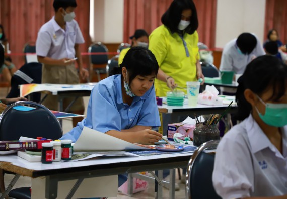 ภาพกิจกรรม  คณะวิทยาศาสตร์และเทคโนโลยีมหาวิทยาลัยราชภัฏกำแพงเพชร จัดงานสัปดาห์วิทยาศาสตร์แห่งชาติ ส่วนภูมิภาค ประจำปี 2565